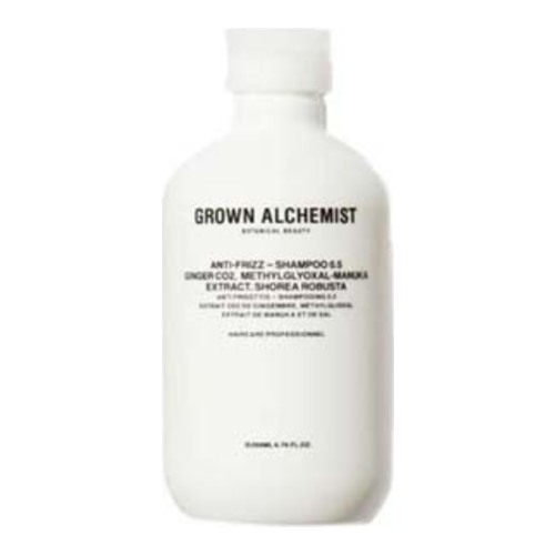 Grown Alchemist Anti-Frizz - Shampoo 0.5 Ginger CO2 Methylglyoxal-Manuka Extract Shorea Robusta on white background