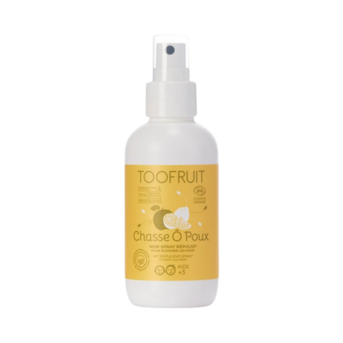 Toofruit Apple - Lemon Repellent Spray on white background