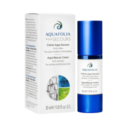 Aqua Rescue Cream on white background