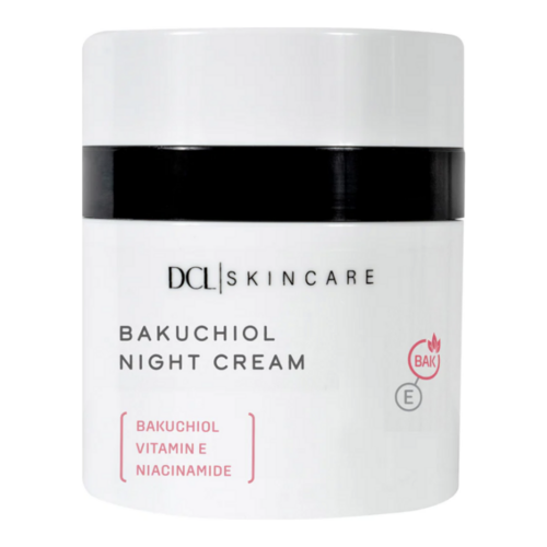DCL Dermatologic Bakuchiol Night Cream on white background