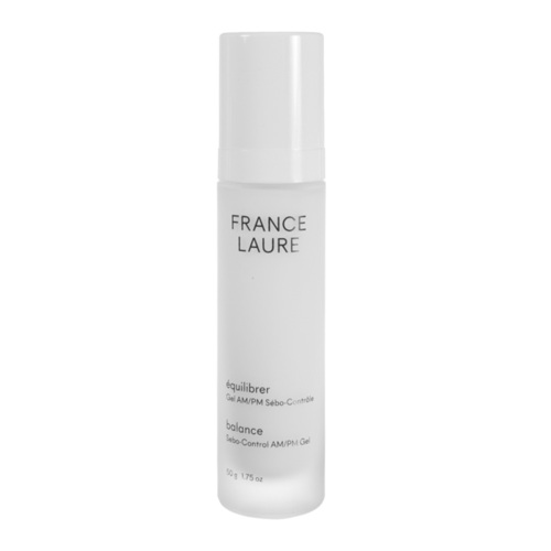 France Laure Balance Sebo-Control AM PM Gel on white background