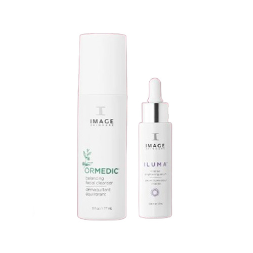 Image Skincare Balanced and Bright Duo on white background
