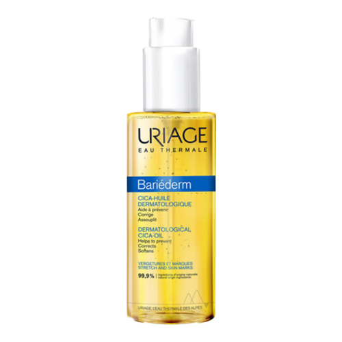 Uriage  Bariderm Dermatological Cica Oil on white background