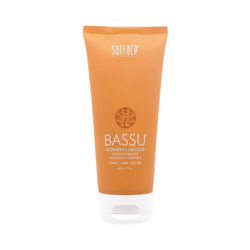Bassu Hydrating Masque on white background