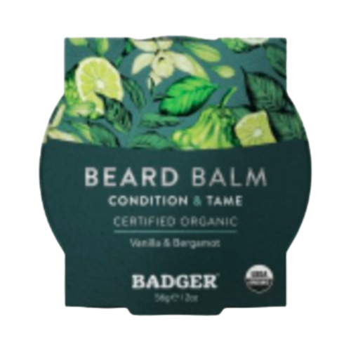 Badger Balms Beard Balm, 56g/1.98 oz Badger Balms Beard Balm on white background
