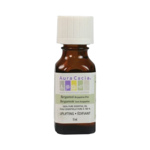Aura Cacia Bergamot BF, Bergaptene-Free, 15ml/0.51 fl oz Aura Cacia Bergamot BF, Bergaptene-Free on white background