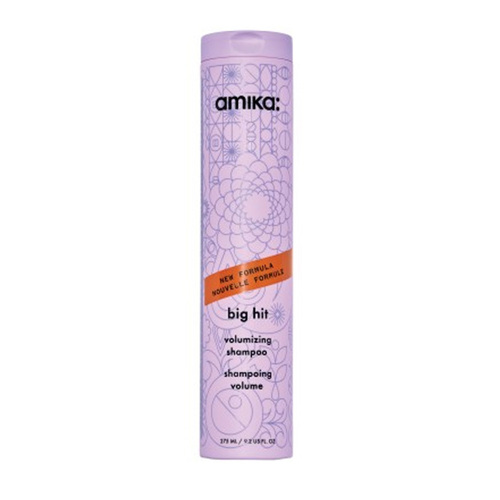 Amika Big Hit Volumizing Shampoo on white background