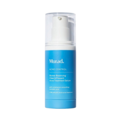 Biome-Balancing Clear and Prevent Acne Treatment Serum on white background