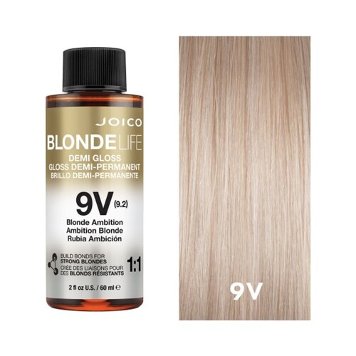 Joico Blonde Life Demi Gloss Moonstone - 10BV on white background