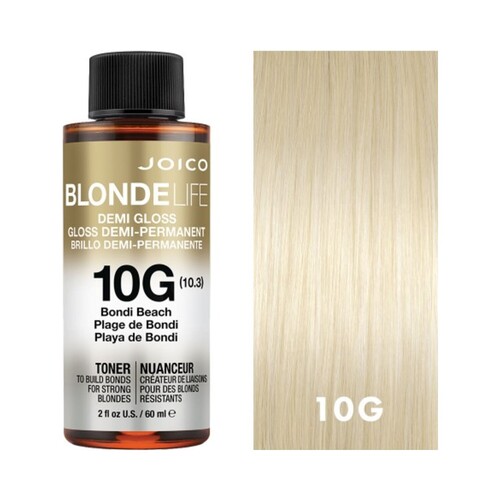 Joico Blonde Life Demi Gloss Moonstone - 10BV on white background