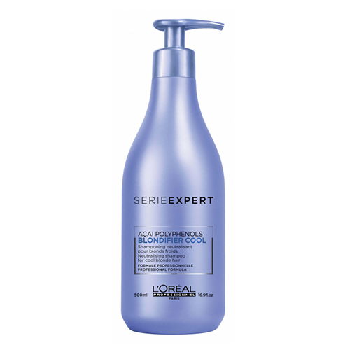 Loreal Professional Paris Blondifier Cool Shampoo on white background