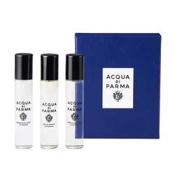 Blu Mediterraneo EDP Discovery Gift Set Trio on white background