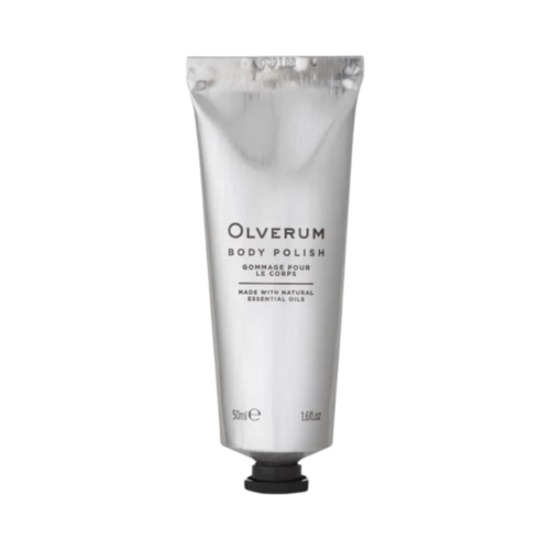 Olverum Body Polish on white background