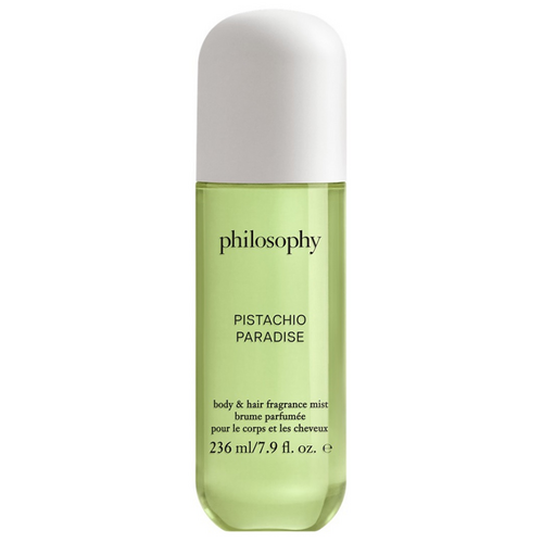 Philosophy Body and Hair Fragrance Mist - Pistachio Paradise on white background