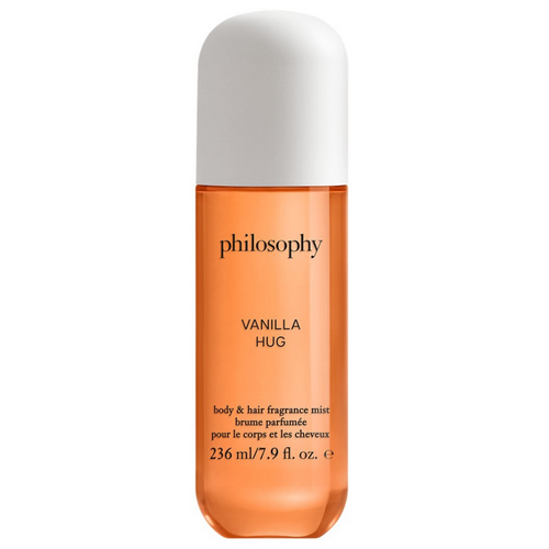 Philosophy Body and Hair Fragrance Mist - Vanilla Hug, 236ml/7.9 fl oz Philosophy Body and Hair Fragrance Mist - Vanilla Hug on white background