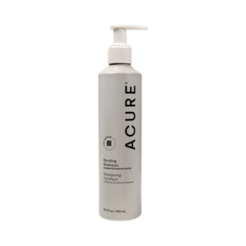 Acure Bonding Shampoo on white background