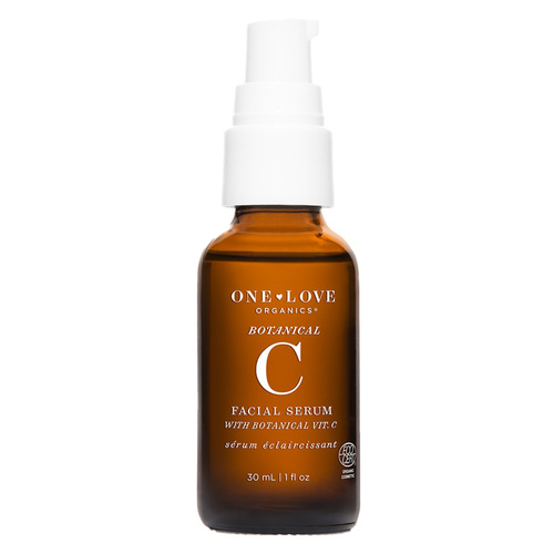 One Love Organics Botanical C Facial Serum on white background