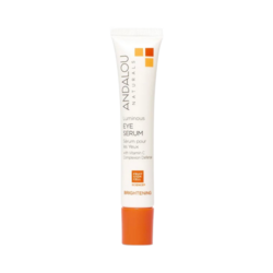 Brightening Luminous Eye Serum on white background