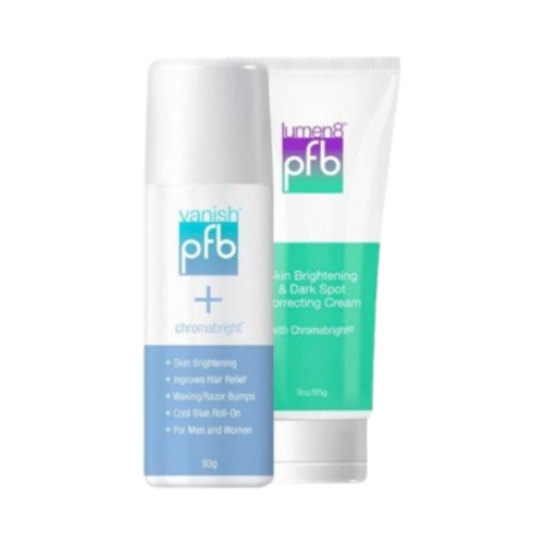 PFB Bundle - Chromobright + Lumen8 on white background