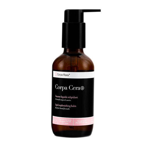 Corpa Flora CORPA CERA Lipid-Replenishing and Soothing Liquid Balm on white background