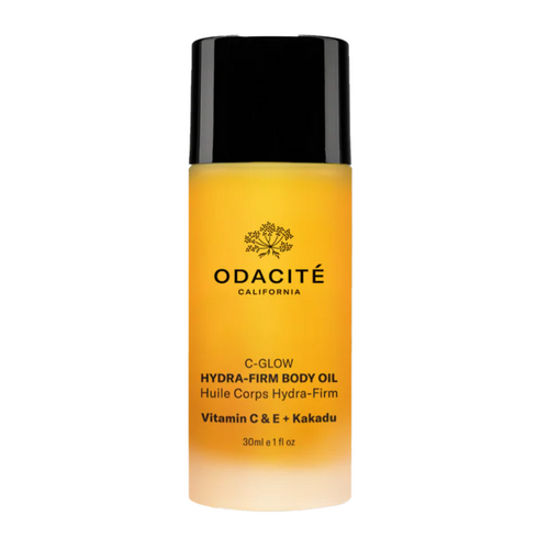 Odacite C-Glow Hydra-Firm Body Oil (Travel Size) on white background