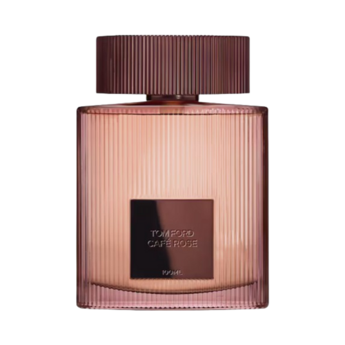 Tom Ford Cafe Rose Eau De Parfum on white background