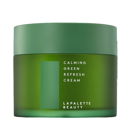 Lapalette Beauty Calming Green Refresh Cream on white background