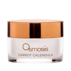 Carrot Calendula Mask on white background