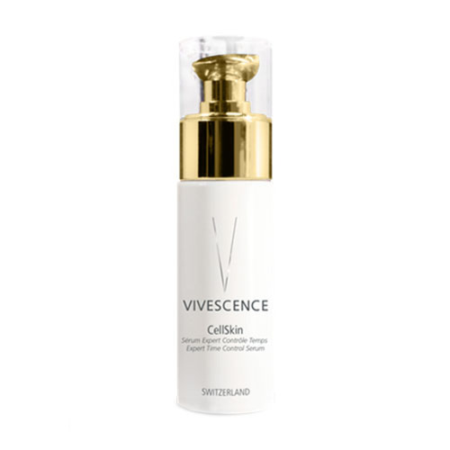 Vivescence Cell Skin Expert Time Control Serum on white background