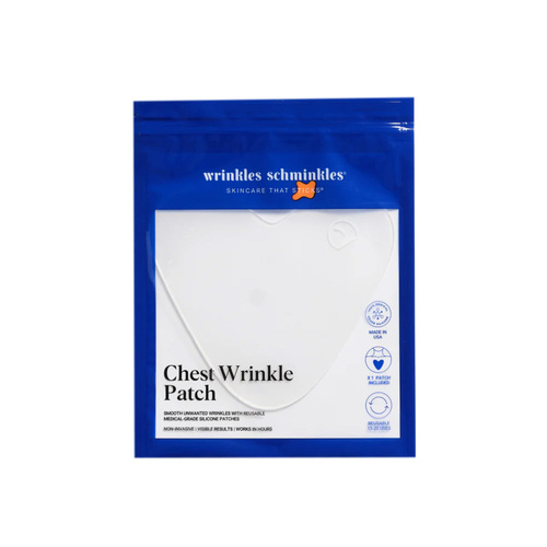 Wrinkles Schminkles Chest Wrinkle Patch on white background
