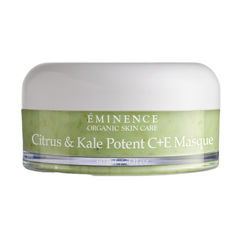 Eminence Organics Citrus and Kale Potent C + E Masque on white background