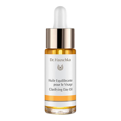 Dr Hauschka Clarifying Day Oil on white background