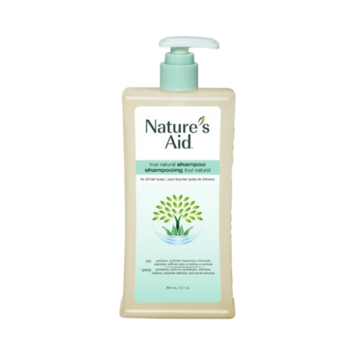 Natures Aid Clarifying Shampoo on white background
