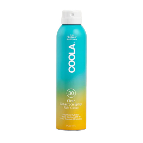 Coola Classic Body Organic Sunscreen Spray SPF 50 - Fragrance Free on white background