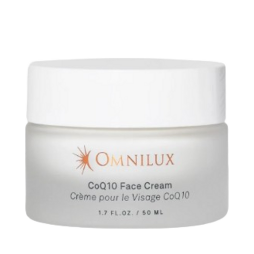 Omnilux CoQ10 Face Cream on white background