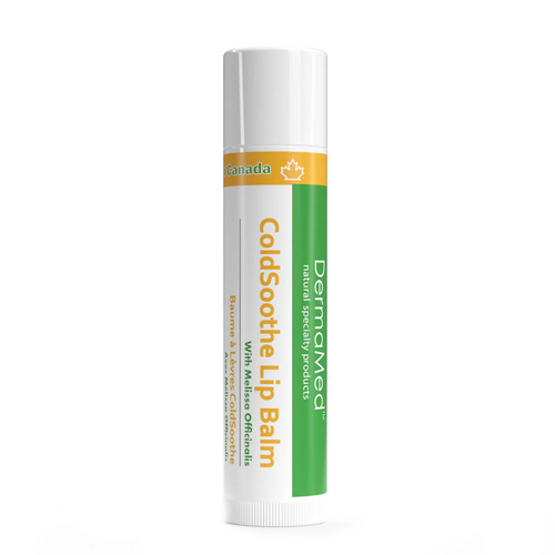 DermaMed Cold Soothe Lip Balm, 6ml/0.2 fl oz DermaMed Cold Soothe Lip Balm on white background