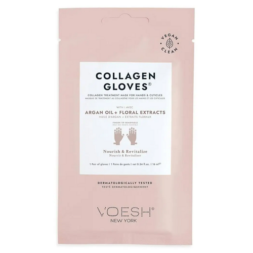 Voesh Collagen Gloves (1 Pair), 1 set Voesh Collagen Gloves (1 Pair) on white background