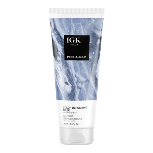 IGK Hair Color Depositing Hair Mask - Brown Bella on white background