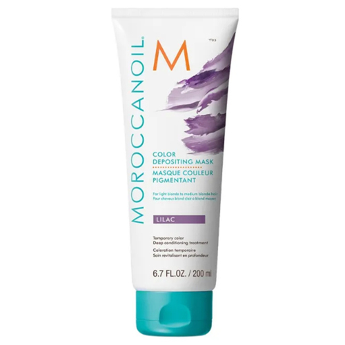 Moroccanoil Color Depositing Mask - Lilac on white background