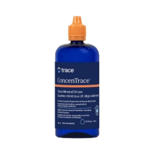 Trace Minerals Concentrace Drops on white background