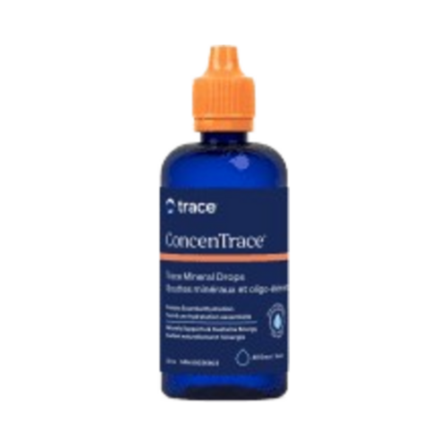 Trace Minerals Concentrace Drops on white background