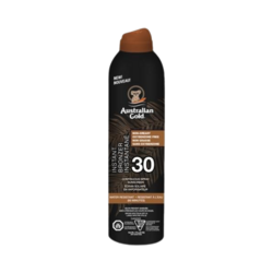 Continuous Spray Sunscreen With Bronze SPF 30 on white background