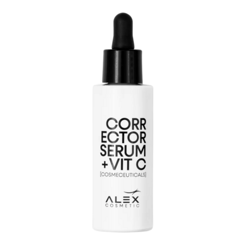 Alex Cosmetics Corrector Serum + Vitamin C on white background