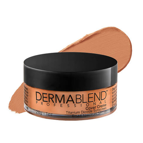 Dermablend Cover Creme Full Coverage Cream Foundation - 35C Medium Beige, 28g/1 oz Dermablend Cover Creme Full Coverage Cream Foundation - 0C Pale Ivory on white background
