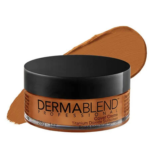 Dermablend Cover Creme Full Coverage Cream Foundation - 35C Medium Beige, 28g/1 oz Dermablend Cover Creme Full Coverage Cream Foundation - 0C Pale Ivory on white background
