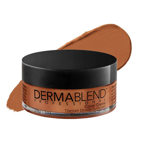 Dermablend Cover Creme Full Coverage Cream Foundation - 35C Medium Beige, 28g/1 oz Dermablend Cover Creme Full Coverage Cream Foundation - 0C Pale Ivory on white background