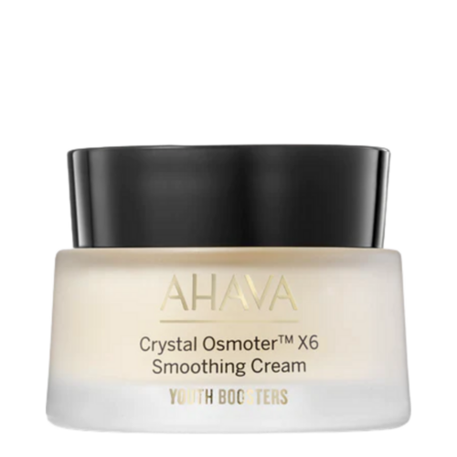 Ahava Crystal Osmoter Smoothing Cream on white background
