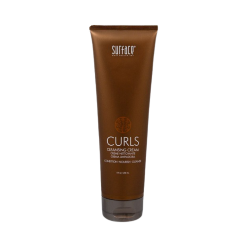 Surface Curls Cleansing Cream on white background