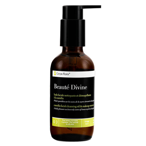 Corpa Flora DIVINE BEAUTY Facial Cleansing Oil on white background