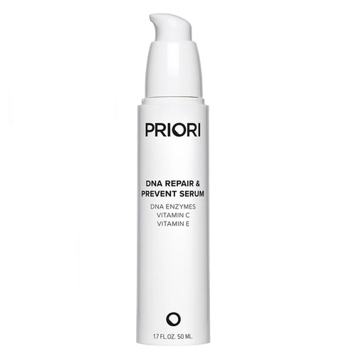Priori DNA Repair and Prevent Serum on white background